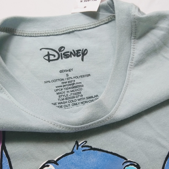 New Lilo and Stitch Graphic Blue T-Shirt - Picture 5 of 10
